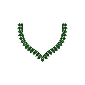 Dubai Clothing Neck Design 16904