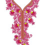 Vector Neck Embroidery Designs 17165