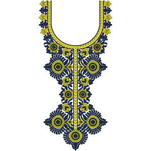 Kashmeri Styles Neck Embroidery Design