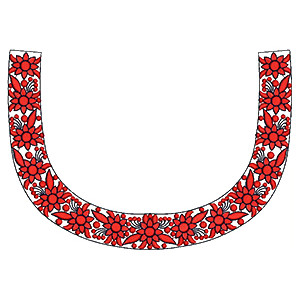 Salwar Suit Neck Embroidery Design