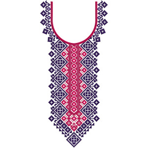 Simple Neck Embroidery Designs 17555