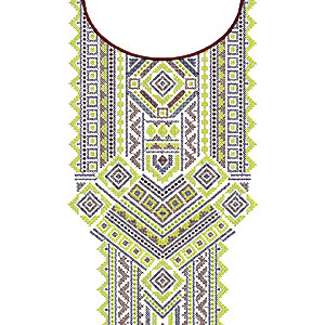 Kurti Embroidery Designs Pakistani 17558