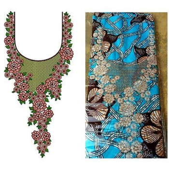 Embroidery Neck Designs For Churidar 17559