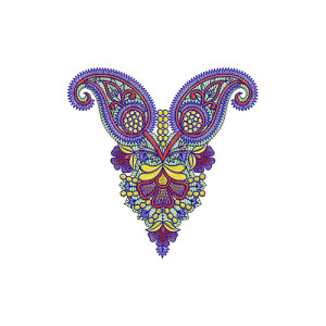 Kashmiri Embroidery Neck Designs 17619