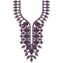 Karakou Dress Neck Embroidery Design