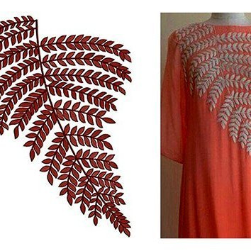 Kurti Neck Embroidery Design 17998