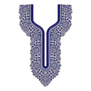 Designer Cotton Kurti Neck Embroidery