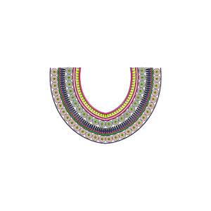 Latest Traditional Abaya Dress Embroidery Design