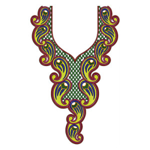 New Neck Embroidery Design 18259