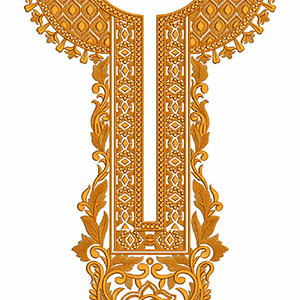 New Neck Embroidery Design 18323