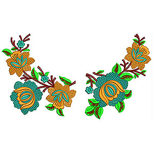 Nighty Embroidery Design 18631