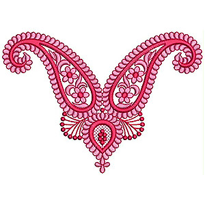 New Neck Embroidery Design 18658