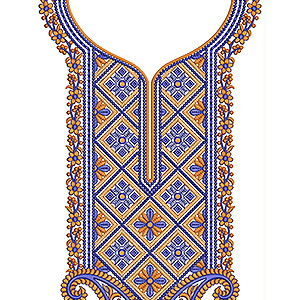 New Neck Embroidery Design 18663