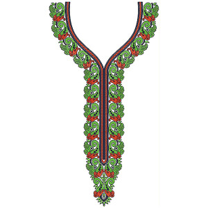 New Neck Embroidery Design 18702