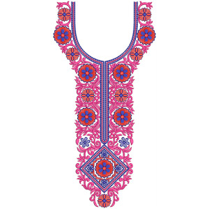 New Neck Embroidery Design 18717