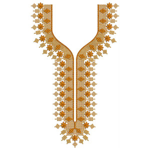 New Neck Embroidery Design 19238