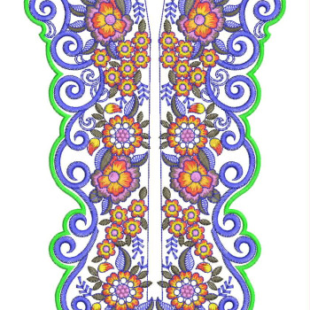 New Neck Embroidery Design 19377