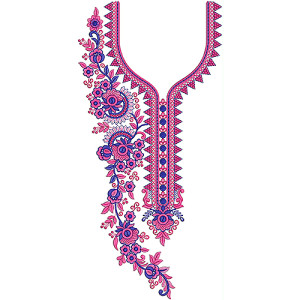 New Neck Embroidery Design 19644