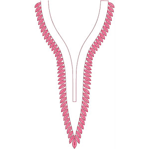 New Neck Embroidery Design 19746