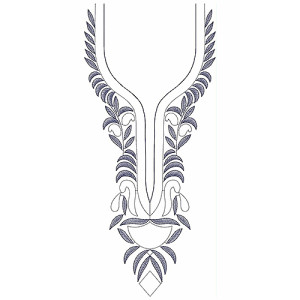 New Neck Embroidery Design 19750