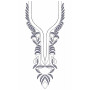 New Neck Embroidery Design 19750