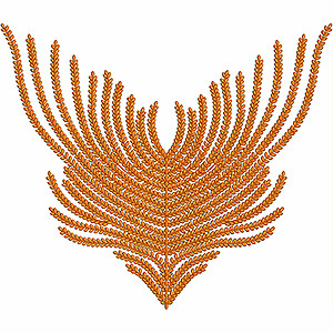 Neck Embroidery Design 19773