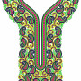 Neck Embroidery Design 19774