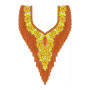 Fashion Motif Neck Embroidery Design 19855
