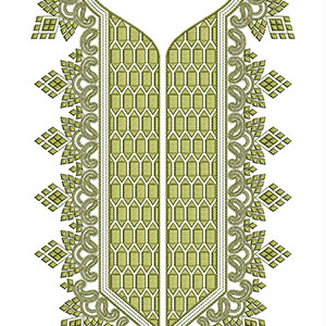 Neck Embroidery Design 20034