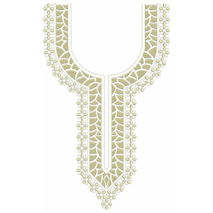 Neck Embroidery Design 20043