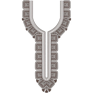 Neck Embroidery Design 20069