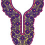 Neck Embroidery Design 20307