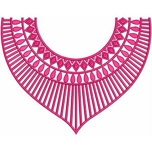 Neck Embroidery Design 20379