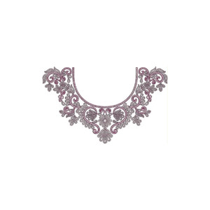 Neck Embroidery Design 20433
