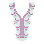 Neck Embroidery Design 20437