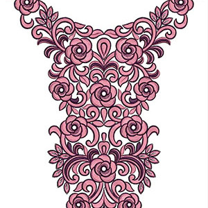 Neck Embroidery Design 20480