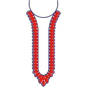 Neck Embroidery Design 20482