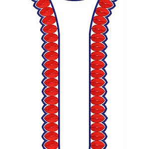 Neck Embroidery Design 20482