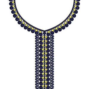 Neck Embroidery Design 20484