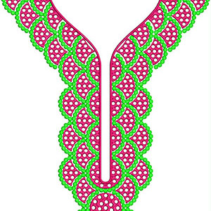 Neck Embroidery Design 20488