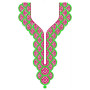 Neck Embroidery Design 20488