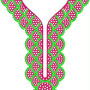 Neck Embroidery Design 20488