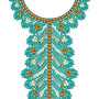 Neck Embroidery Design 20489