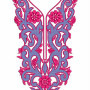 Neck Embroidery Design 20491