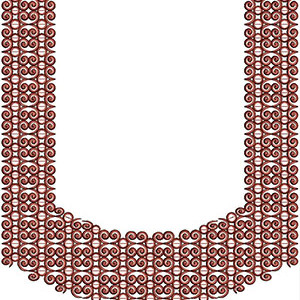 Neck Embroidery Design 20511