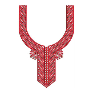 Neck Embroidery Design 20539