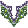 Neck Embroidery Design 20542
