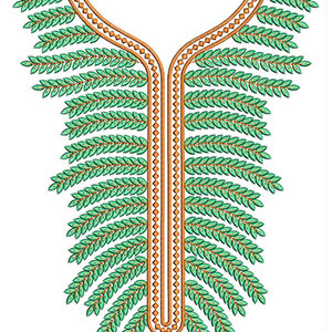 Neck Embroidery Design 20561