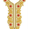 New Neck Embroidery Design 20828