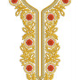 New Neck Embroidery Design 20828